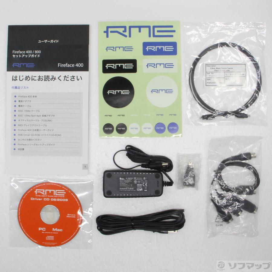 〔中古〕RME(アールエムイー)  Fireface 400 |  | 05