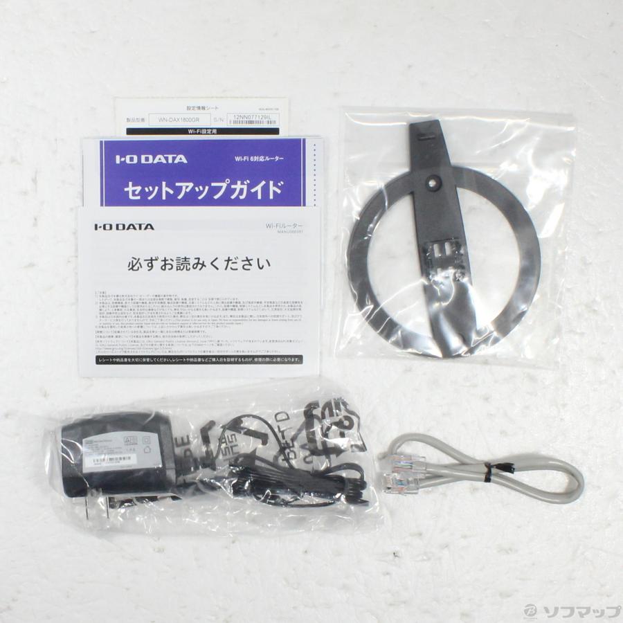 〔中古〕IO DATA(アイオーデータ)  WN-DAX1800GR | I-O DATA | 05