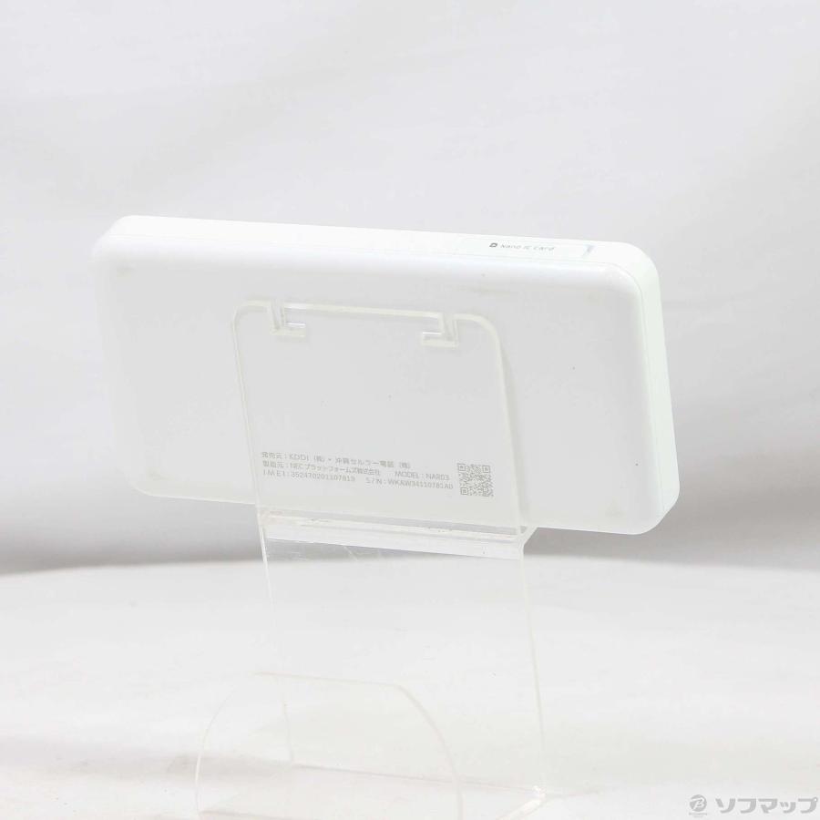 中古〕NEC(エヌイーシー) Speed Wi-Fi 5G X12 NAR03 アイスホワイト