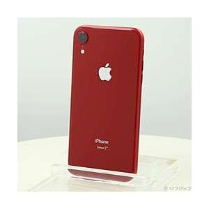 〔中古〕Apple(アップル)  iPhoneXR 128GB プロダクトレッド NT0N2J／A SIMフリー | Apple