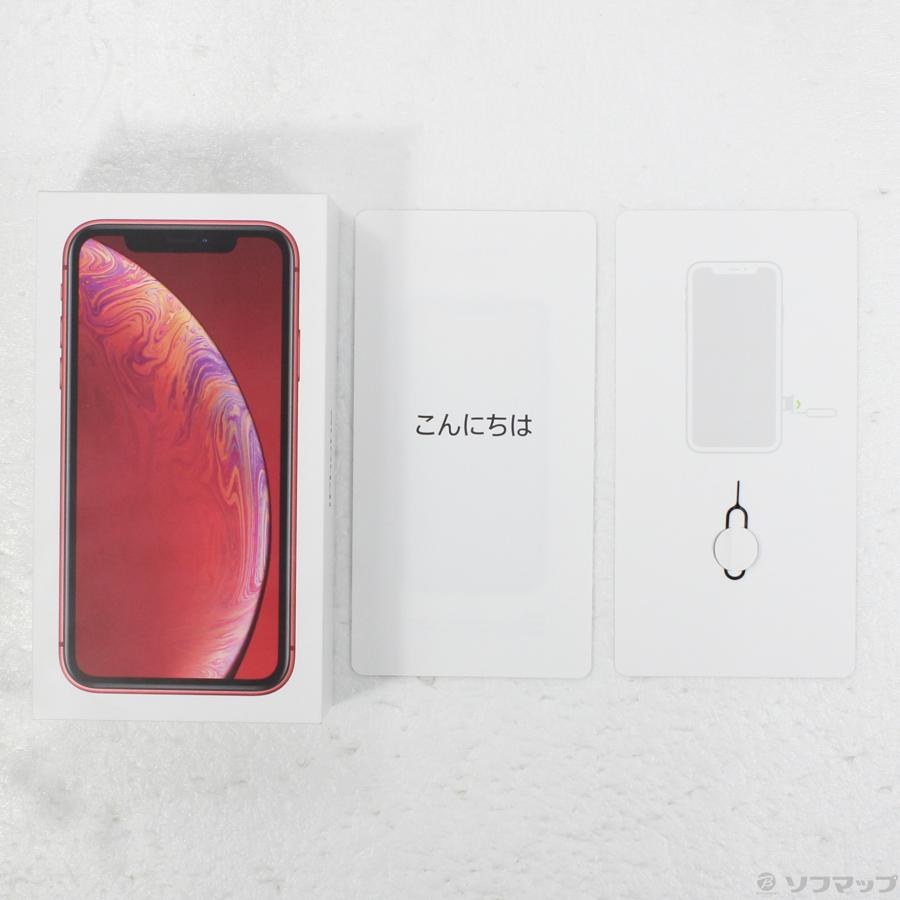 【週末セール】iPhoneXR （PRODUCT）RED SIMフリー iPhone XR SIMフリー iPhoneXR 64GB レッド [(PRODUCT)RED] 未