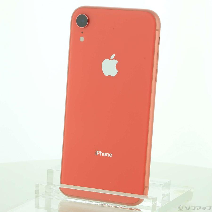Apple 〔中古〕Apple(アップル) iPhoneXR 128GB コーラル MT0T2J