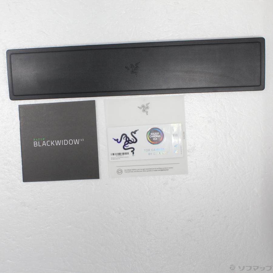 〔中古〕RAZER(レイザー)  〔展示品〕 BlackWidow V3 Green Switch(英語配列) RZ03-03540100-R3M1 緑軸 | Razer | 05