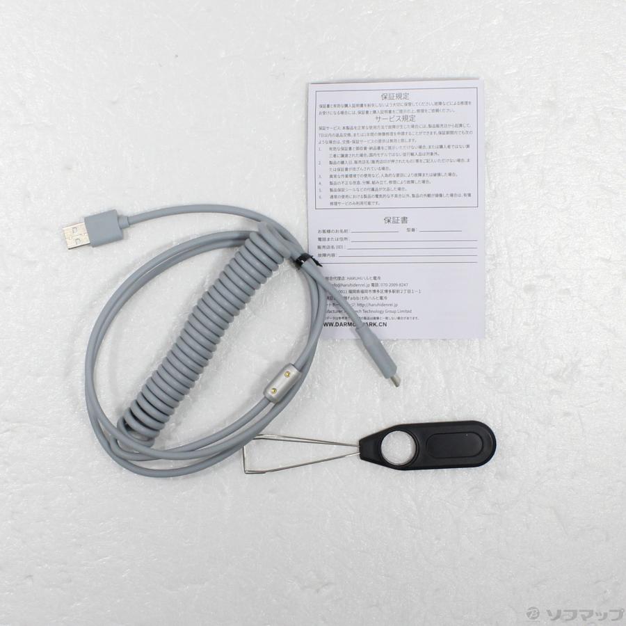 〔中古〕DARMOSHARK  〔展示品〕 KT68 PRO ゲーミングキーボード(英語配列) グレーパープル 紫軸 |  | 05