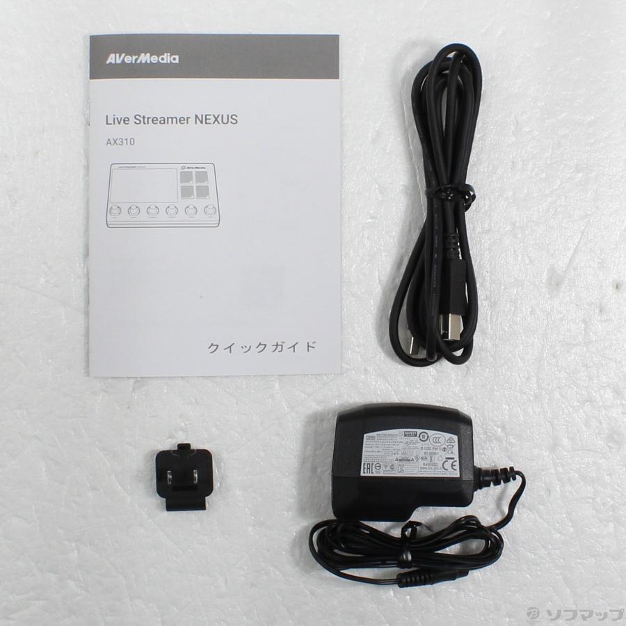 〔中古〕AVerMedia  Live Streamer NEXUS AX310 オーディオミキサー＆配信者向けコントロールセンター |  | 05
