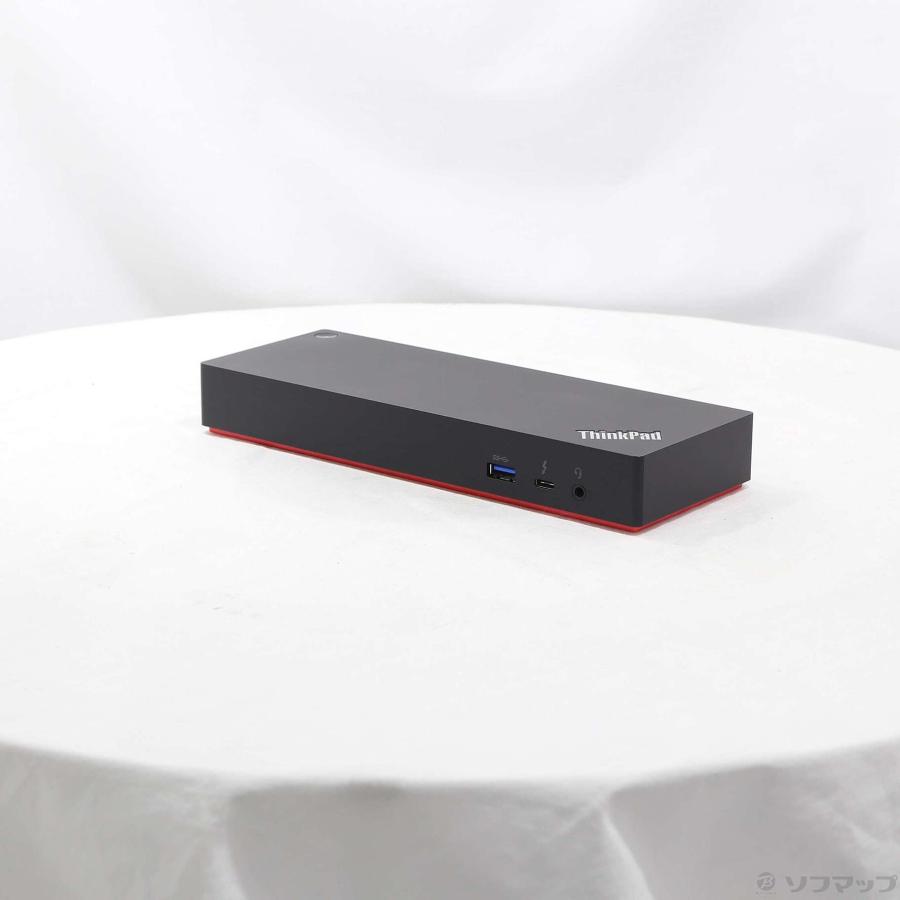 〔中古〕Lenovo(レノボジャパン)  ThinkPad Thunderbolt 3 ドック Gen 2 40AN0135JP | Lenovo | 01