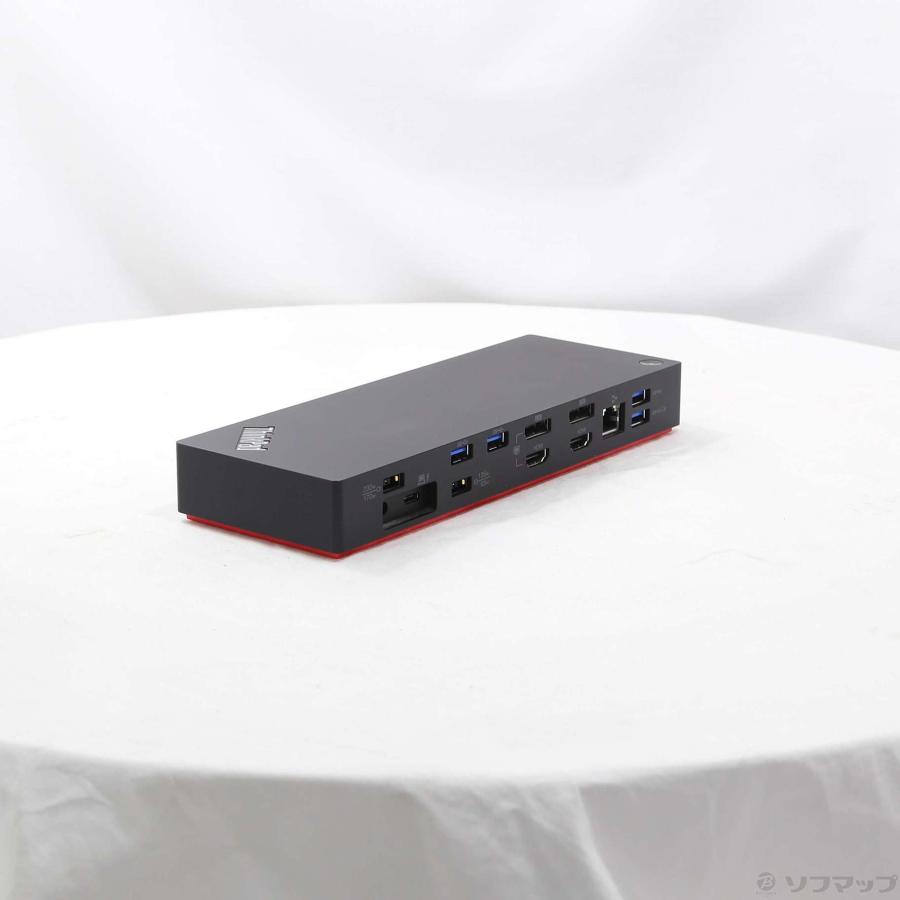 〔中古〕Lenovo(レノボジャパン)  ThinkPad Thunderbolt 3 ドック Gen 2 40AN0135JP | Lenovo | 02
