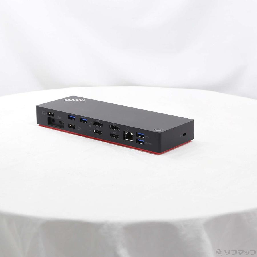 〔中古〕Lenovo(レノボジャパン)  ThinkPad Thunderbolt 3 ドック Gen 2 40AN0135JP | Lenovo | 03