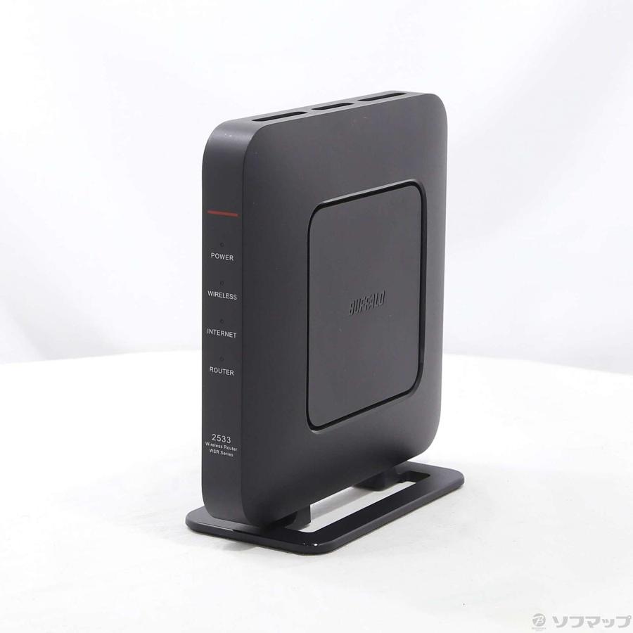 〔中古〕BUFFALO(バッファロー）  WSR-2533DHPL2-BK ブラック | BUFFALO | 01