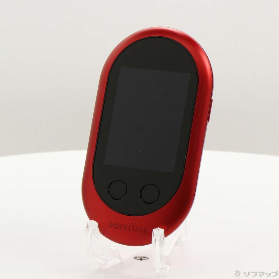 〔中古〕ソースネクスト  POCKETALK W (W1PGR) レッド |  | 01