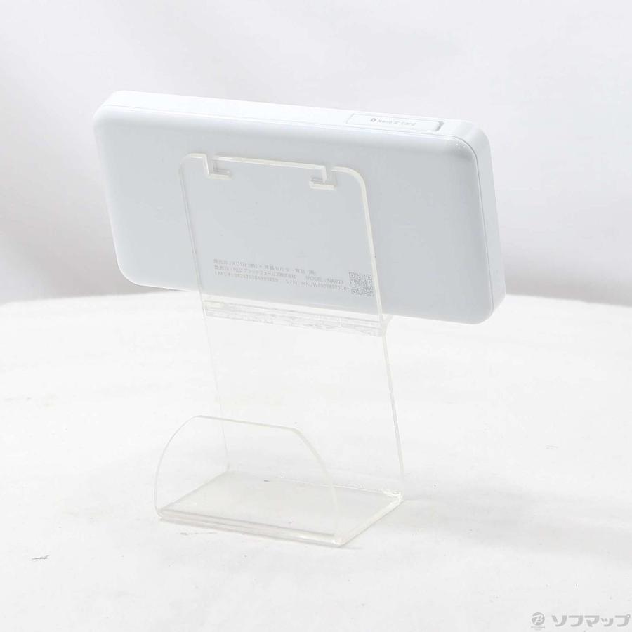 〔中古〕NEC(エヌイーシー)  〔中古品〕 Speed Wi-Fi 5G X12 NAR03SWU アイスホワイト SIMフリー |  | 03