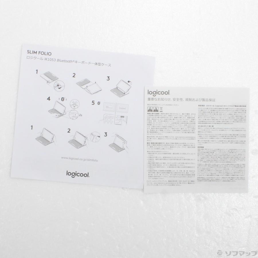 〔中古〕logicool(ロジクール)  ロジクール SLIM FOLIO iK1053 Bluetooth キーボードケース一体型ケース | logicool | 03