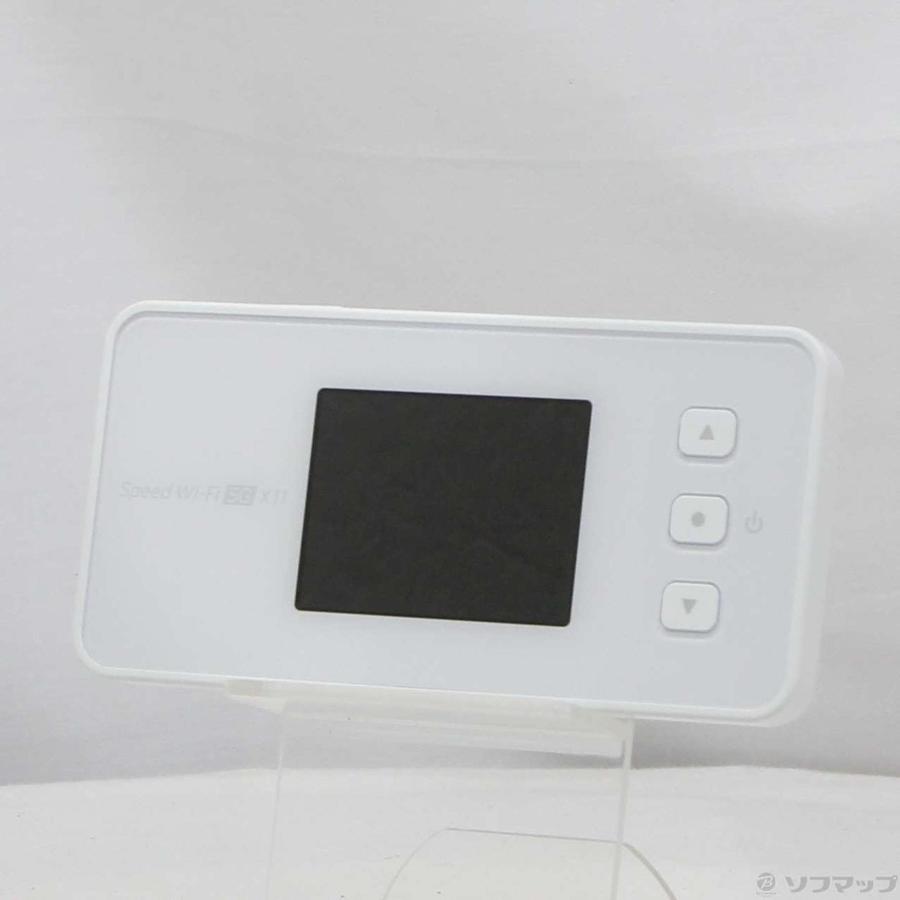〔中古〕au  Speed Wi-Fi 5G X11 NAR01SWU スノーホワイト WiMAX |  | 01