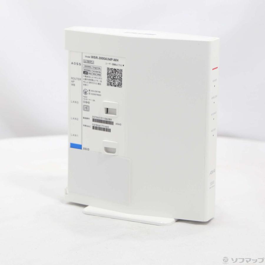 BUFFALO 〔中古〕BUFFALO(バッファロー） WSR-3000AX4P-WH