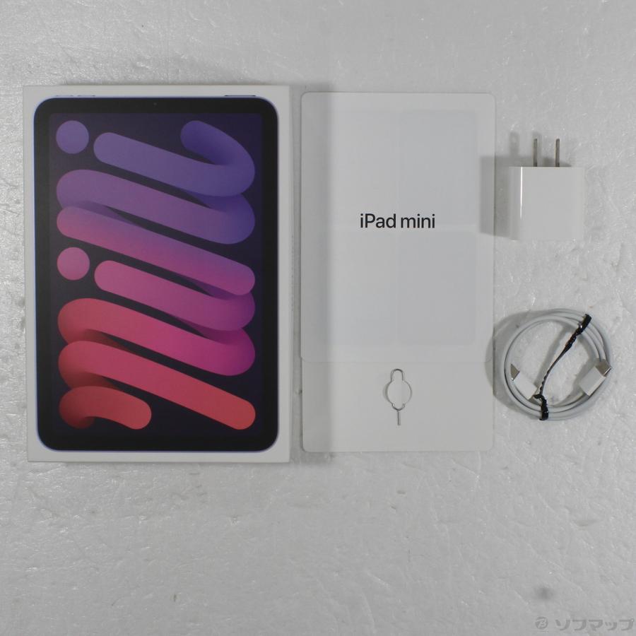 〔中古〕Apple(アップル)  iPad mini 第6世代 256GB パープル MK8K3J／A SIMフリー | Apple | 05