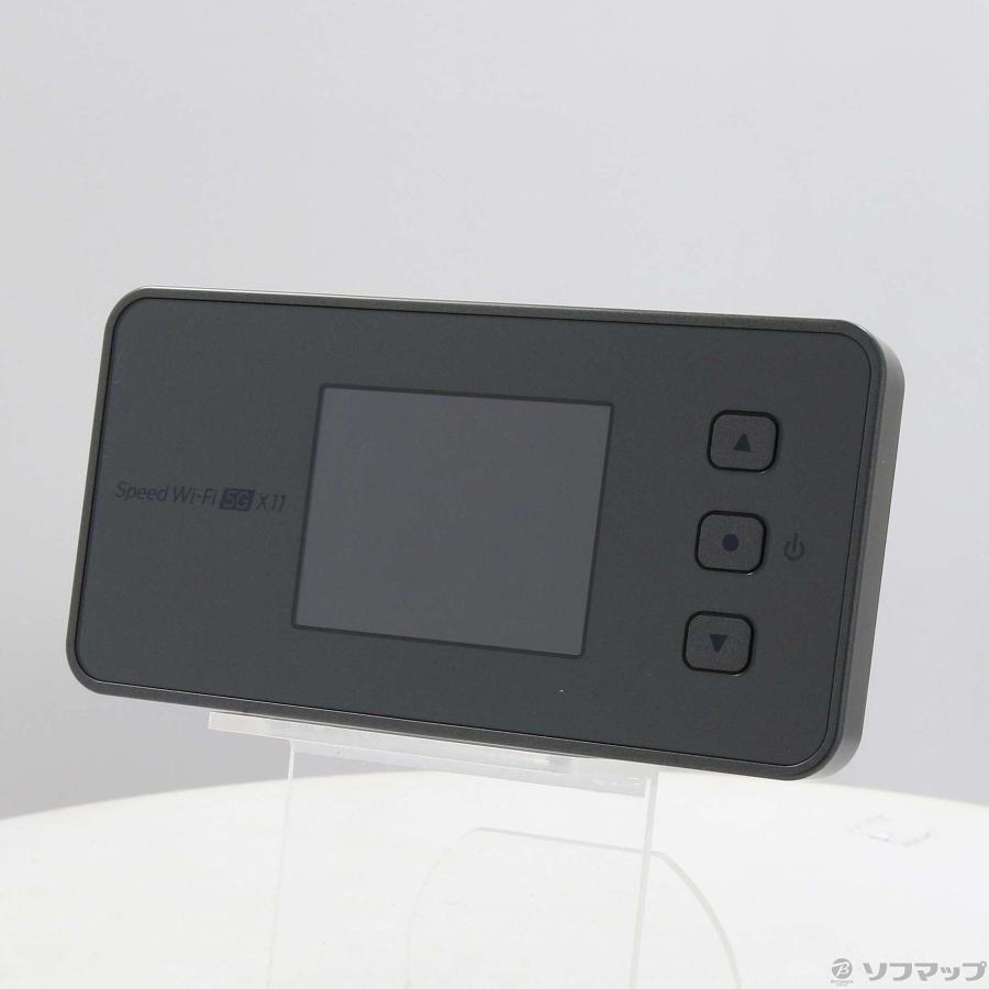 〔中古〕NEC(エヌイーシー)  Speed Wi-Fi 5G X11 NAR01 チタニウムグレー au SIMフリー |  | 01