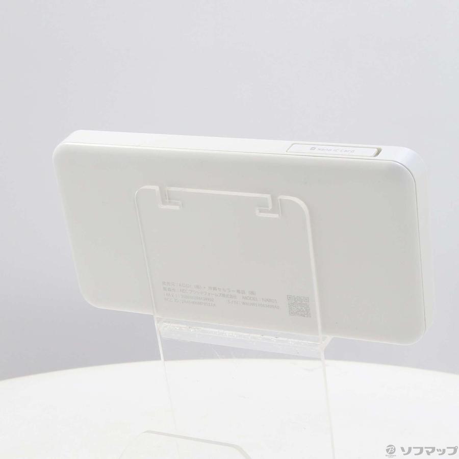 〔中古〕au  Speed Wi-Fi 5G X11 NAR01SWU スノーホワイト WiMAX |  | 03