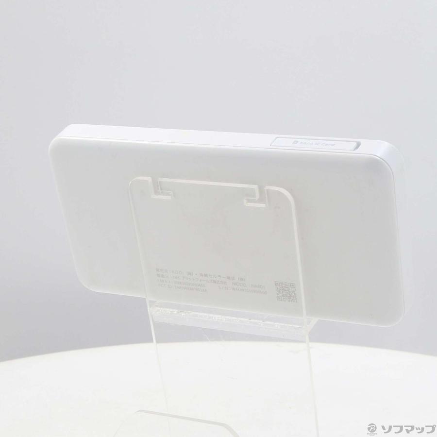 〔中古〕NEC(エヌイーシー)  Speed Wi-Fi 5G X11 NAR01SWU スノーホワイト WiMAX |  | 03