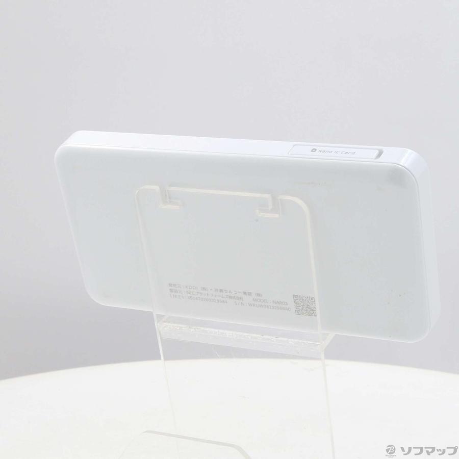 〔中古〕NEC(エヌイーシー)  Speed Wi-Fi 5G X12 NAR03 アイスホワイト SIMフリー |  | 03