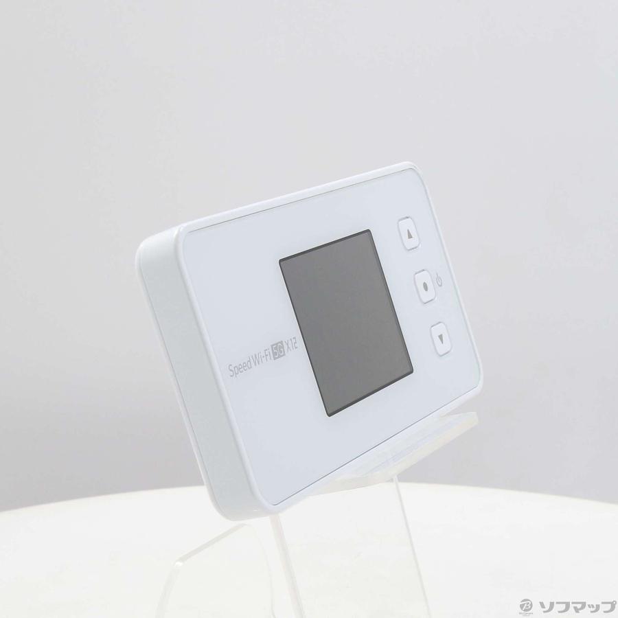 〔中古〕NEC(エヌイーシー)  Speed Wi-Fi 5G X12 NAR03 アイスホワイト SIMフリー |  | 04