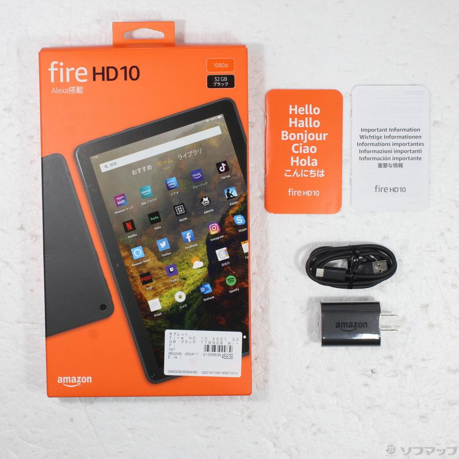 〔中古〕Amazon(アマゾン)  Fire HD 10 2021 32GB ブラック T76N2B Wi-Fi |  | 05