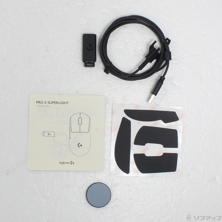 〔中古〕logicool(ロジクール)  PRO X SUPERLIGHT ブラック | logicool | 05