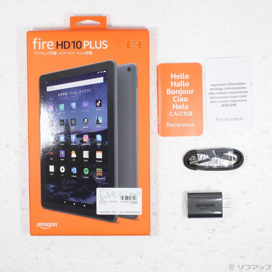 〔中古〕Amazon(アマゾン)  Fire HD 10 Plus 2021 32GB スレート B08F5MLWC9 Wi-Fi |  | 05