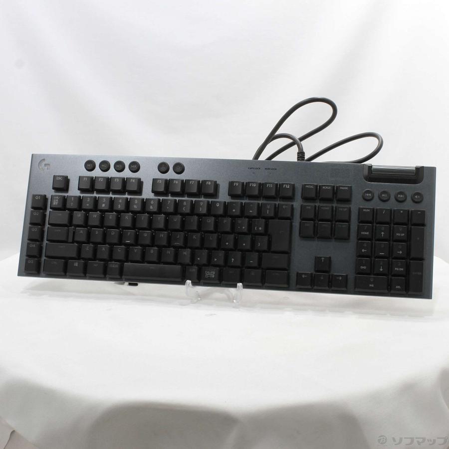 〔中古〕logicool(ロジクール)  〔展示品〕 G813 RGBメカニカル ゲーミングキーボード G813-CK クリッキー | logicool | 01