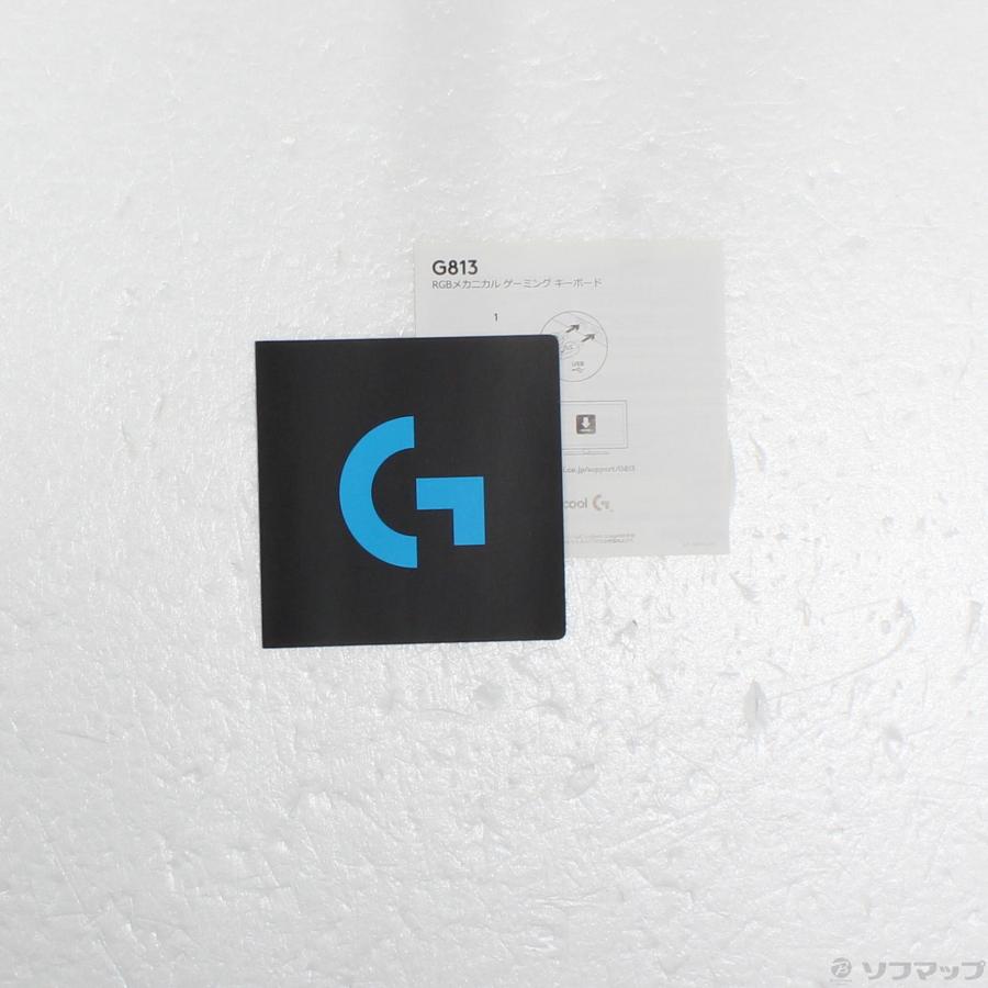 〔中古〕logicool(ロジクール)  G813 LIGHTSYNC RGB Mechanical Gaming Keyboards G813-TC 茶軸 | logicool | 05