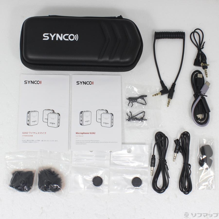 中古〕SYNCO 期間特価対象品 SYNCO ワイヤレスマイク G2A2