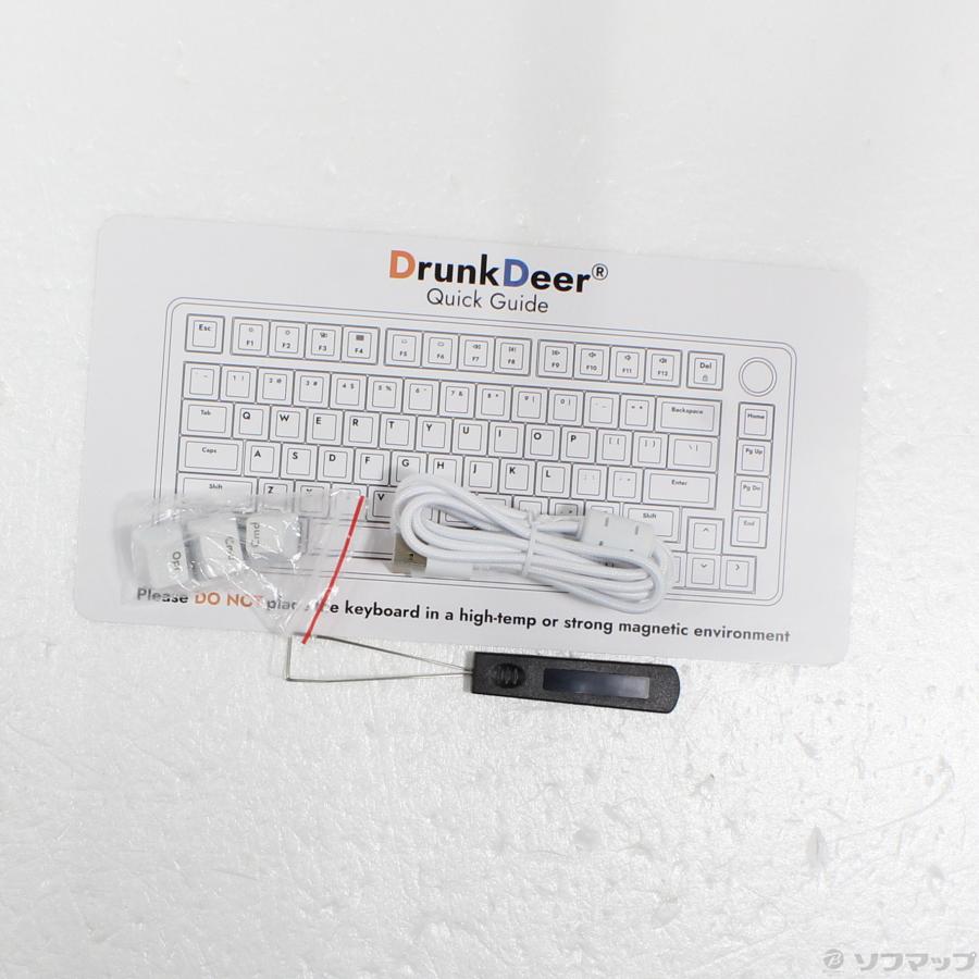 〔中古〕その他メーカー  DrunkDeer A75 ホワイト 白軸 |  | 05