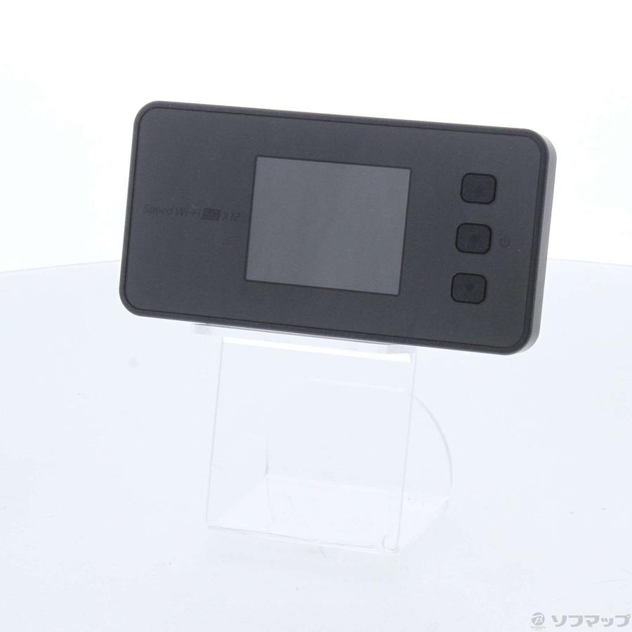 〔中古〕WIMAX  Speed Wi-Fi 5G X12 NAR03SKU シャドーブラック SIMフリー |  | 01