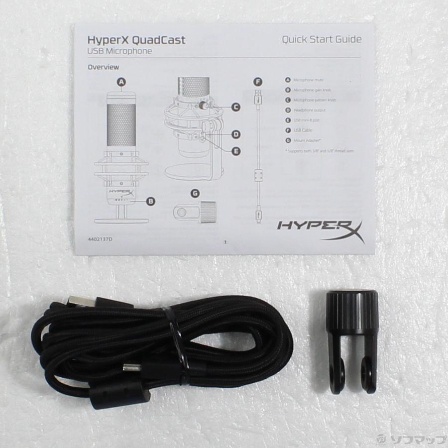 〔中古〕HYPERX  HyperX QuadCast スタンドアロンマイク |  | 05