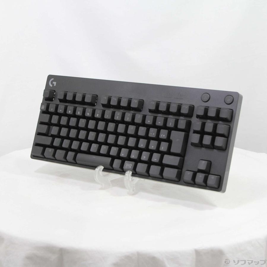〔中古〕logicool(ロジクール)  PRO X TKL G-PKB-003WL LNBK ブラック 赤軸 | logicool | 01