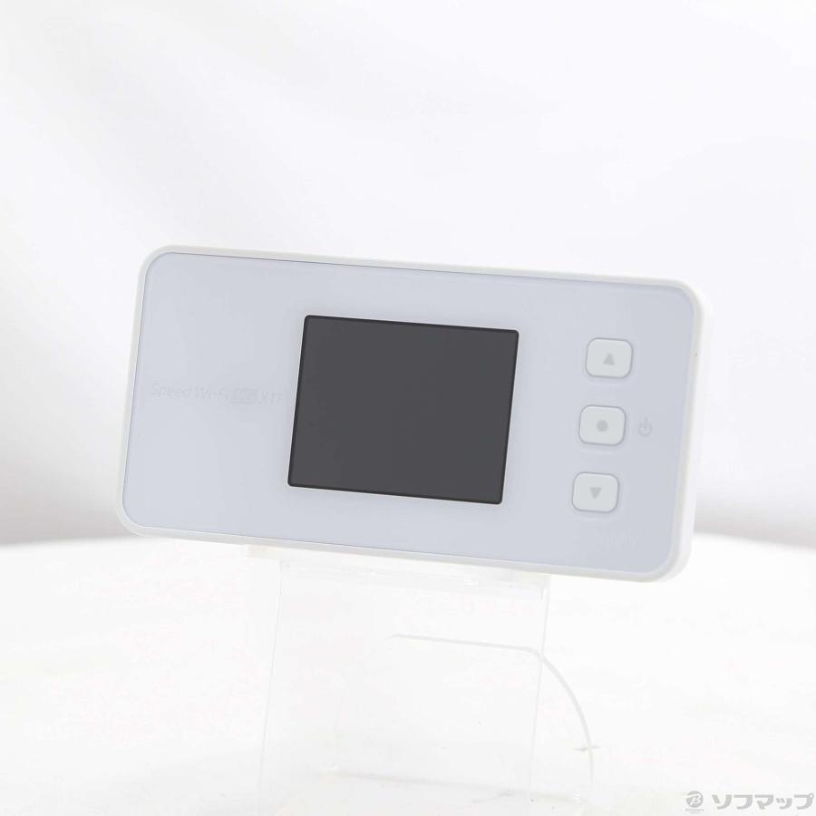 〔中古〕au  Speed Wi-Fi 5G X11 NAR01SWU スノーホワイト WiMAX |  | 01