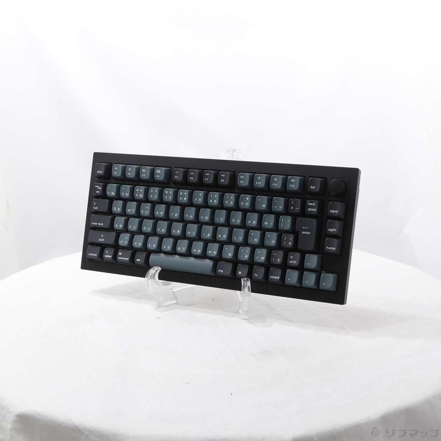 〔中古〕キークロン  Q1 Pro RGBライト カーボンブラック 茶軸 |  | 01