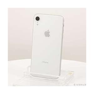 〔中古〕Apple(アップル)  iPhoneXR 64GB ホワイト MT032J／A SIMフリー | Apple