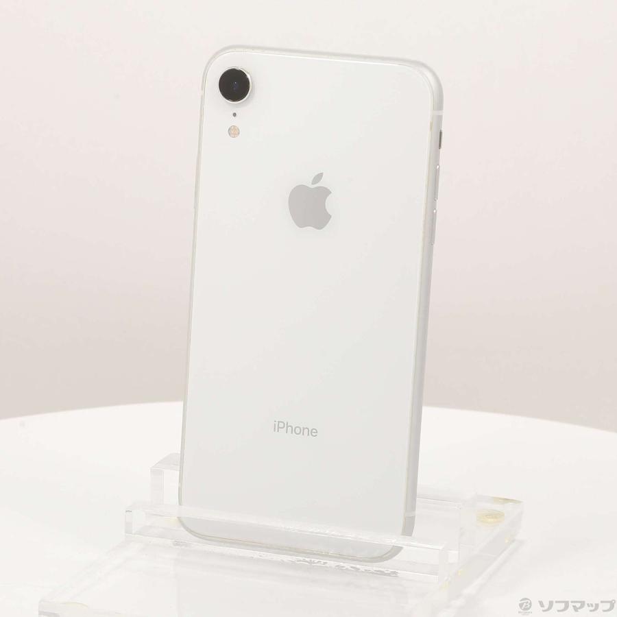 〔中古〕Apple(アップル)  iPhoneXR 64GB ホワイト MT032J／A SIMフリー | Apple | 01