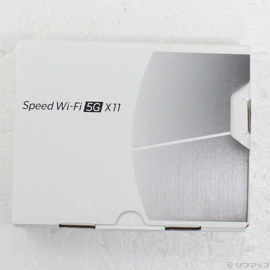 〔中古〕au  Speed Wi-Fi 5G X11 NAR01 チタニウムグレー au SIMフリー |  | 05