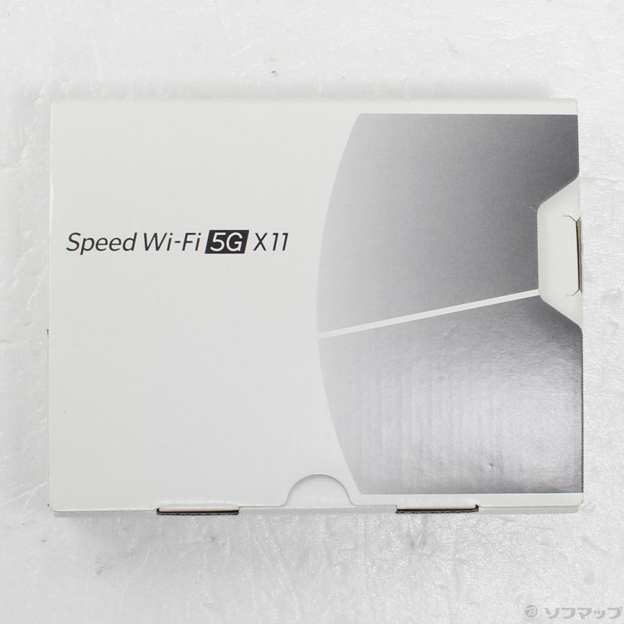 〔中古〕WIMAX  〔中古品〕 Speed Wi-Fi 5G X11 NAR01SWU スノーホワイト WiMAX |  | 05