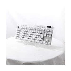 〔中古〕logicool(ロジクール)  PRO X TKL G-PKB-003WL-TCWH ホワイト 茶軸 | logicool