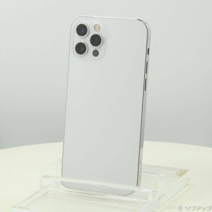 〔中古〕Apple(アップル)  iPhone12 Pro 128GB シルバー MGM63J／A SoftBank | Apple | 01