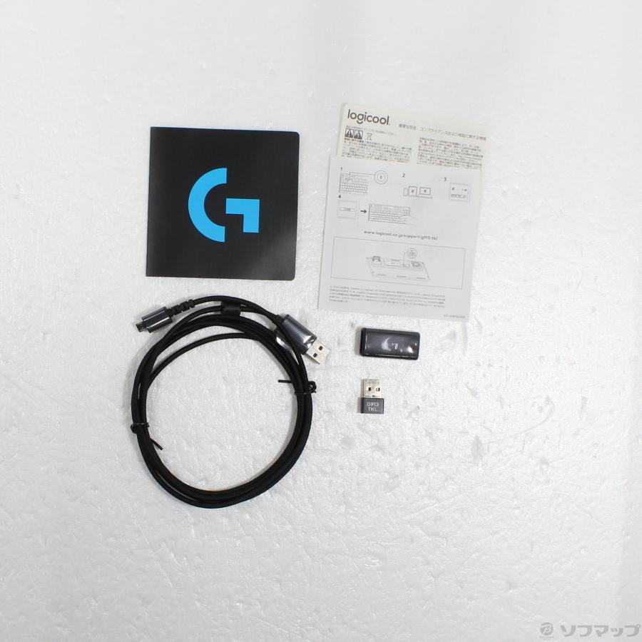 〔中古〕logicool(ロジクール)  G913 ゲーミングキーボード クリッキー G913-TKL-CKBK ブラック 白軸 | logicool | 05