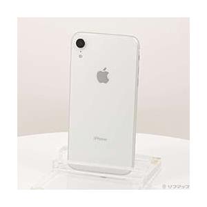 〔中古〕Apple(アップル)  iPhoneXR 64GB ホワイト MT032J／A SIMフリー | Apple