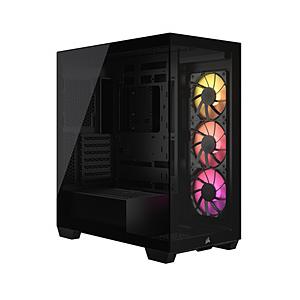 〔中古〕CORSAIR(コルセア)  〔展示品〕 3500X ARGB Tempered ブラック CC-9011278-WW 箱破損品 | CORSAIR