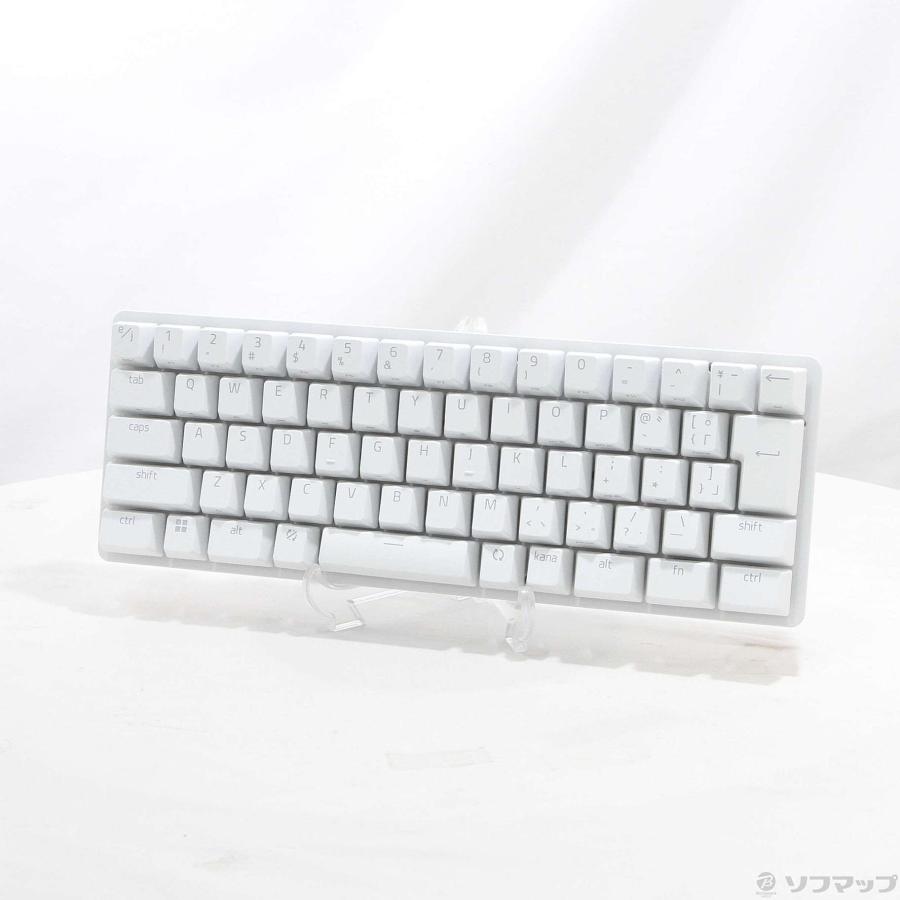 〔中古〕RAZER(レイザー)  Huntsman Mini JP Clicky Optical Switch RZ03-03390900-R3J1 ホワイト 紫軸 | Razer | 01