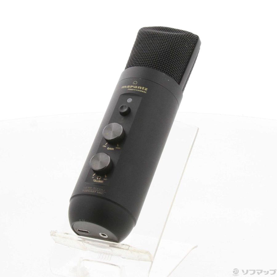〔中古〕marantz  MPM-4000U オーディオインターフェース内蔵 ヘッドホン出力搭載 USB PODCASTマイク |  | 01