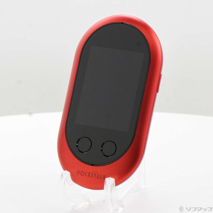 〔中古〕ソースネクスト  POCKETALK W (W1PGR) レッド |  | 01