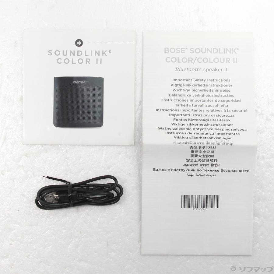 【BOSE】SOUNLINK COLOR II ブラック（中古品） Bose SoundLink Color II Waterproof Wireless Bluetooth