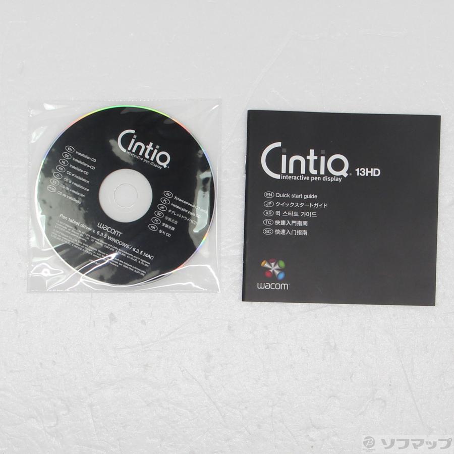 〔中古〕WACOM(ワコム)  Cintiq 13HD DTK-1300／K0 | wacom | 05